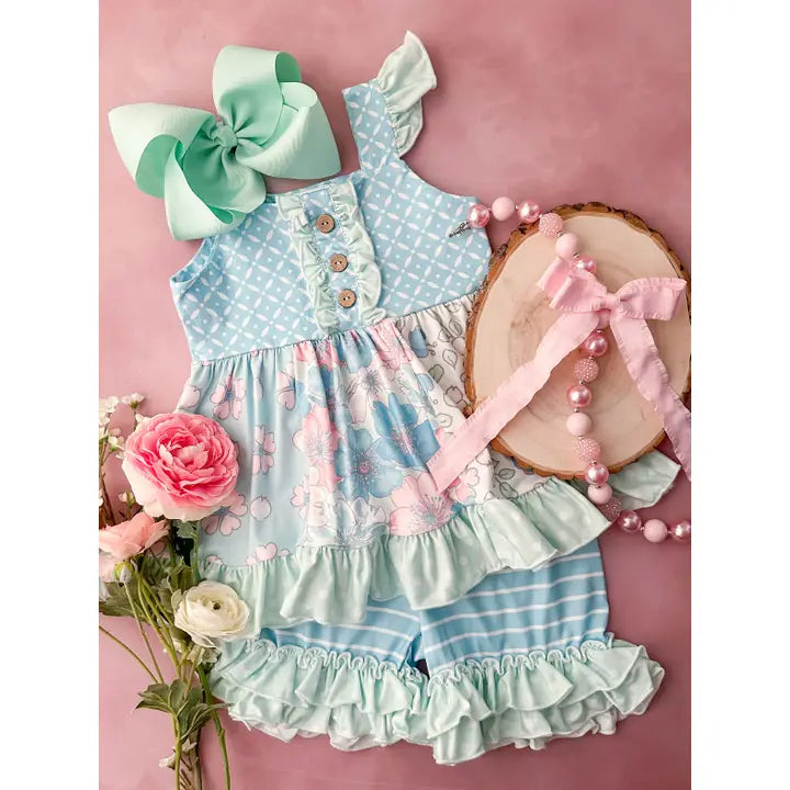 Summer Breeze Shorts Set